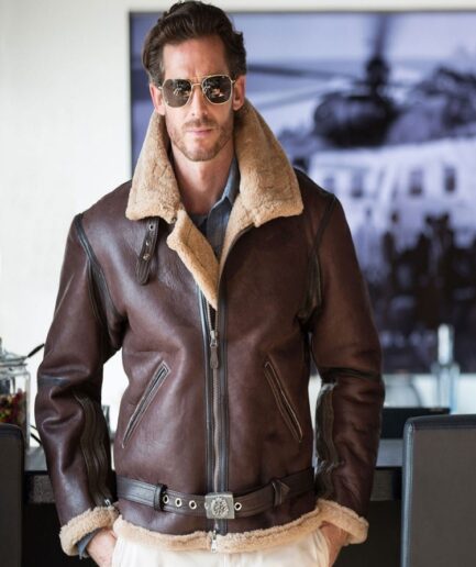 Men Raf Fighter Bomber Jacket