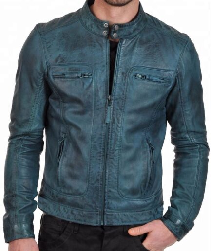 Men's Motorbike Racing Jacket European Style