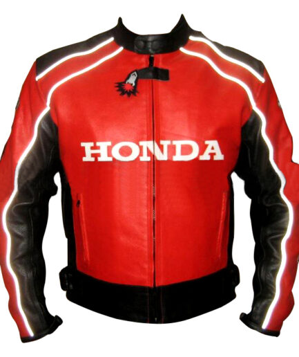 HONDA Motorbike Leather Jacket