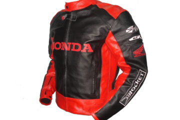 HONDA Motorbike Leather Jacket BMJ2918