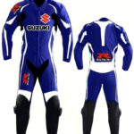 SUZUKI GSXR Motorcycle Leather Suit BSM 2760