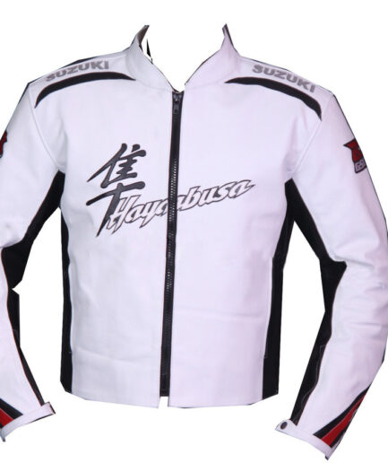 GSXR Suzuki Hayabusa Motorbike Leather Jacket
