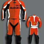 SUZUKI GSXR Motorbike Leather Suit BSM 2762