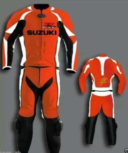 SUZUKI GSXR Motorbike Leather Suit BSM 2762