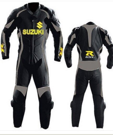 SUZUKI GSXR Motorcycle Branded Leather Suit