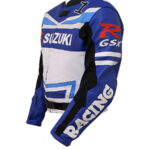 Suzuki GSXR Motorbike Leather Jacket