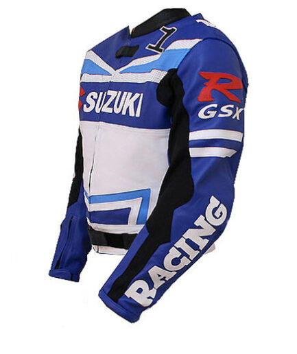 Suzuki GSXR Motorbike Leather Jacket