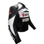 Suzuki Branded Men Motocycle Leather Jacket