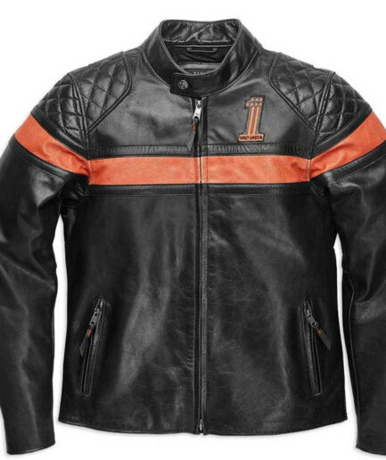 Men's Victory Sweep Leather Jacket