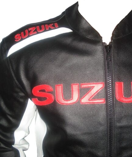 Suzuki Motorbike Leather Jacket BJM 2715