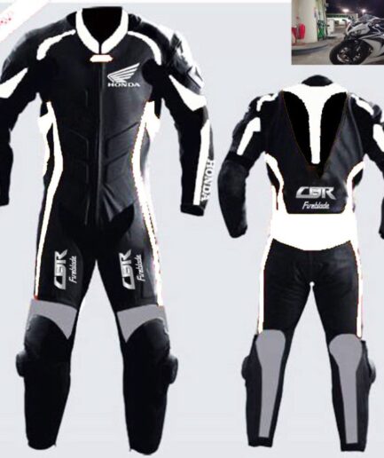 HONDA Motorbike Sport Leather Suit BSM 2982