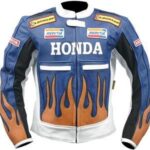 HONDA Motorbike Leather Jacket BMJ2922