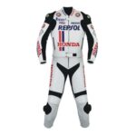 HONDA Repsol Motorcycle Men Leather Suit