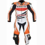 HONDA Repsol Motorbike Raceing Leather Suit