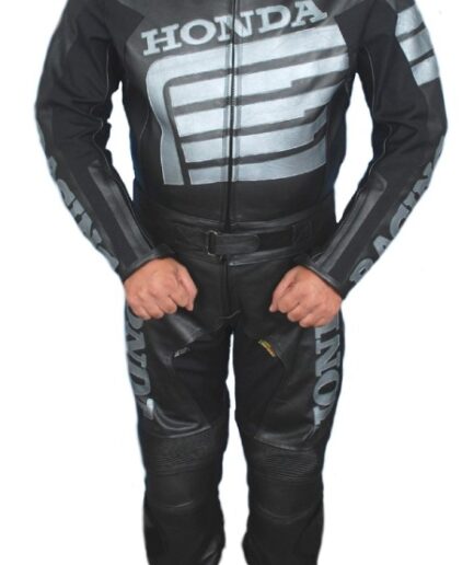 HONDA Repsol Motorcycle Men Leather Suit