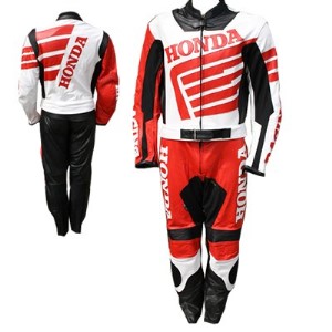 HONDA Motorbike Leather Suit
