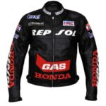 HONDA Repsol GAS Motorbike Leather Jacket