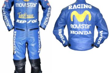 HONDA Repsol Motorbike Racing Leather Suit BSM 2970