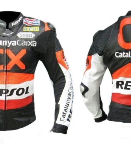 HONDA Repsol Motorcycle Sport Leather Jacket