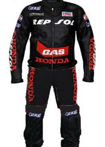 HONDA Repsol Motorbike sport Leather Suit