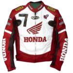 HONDA Motorcycle Leather Jacket BMJ2934