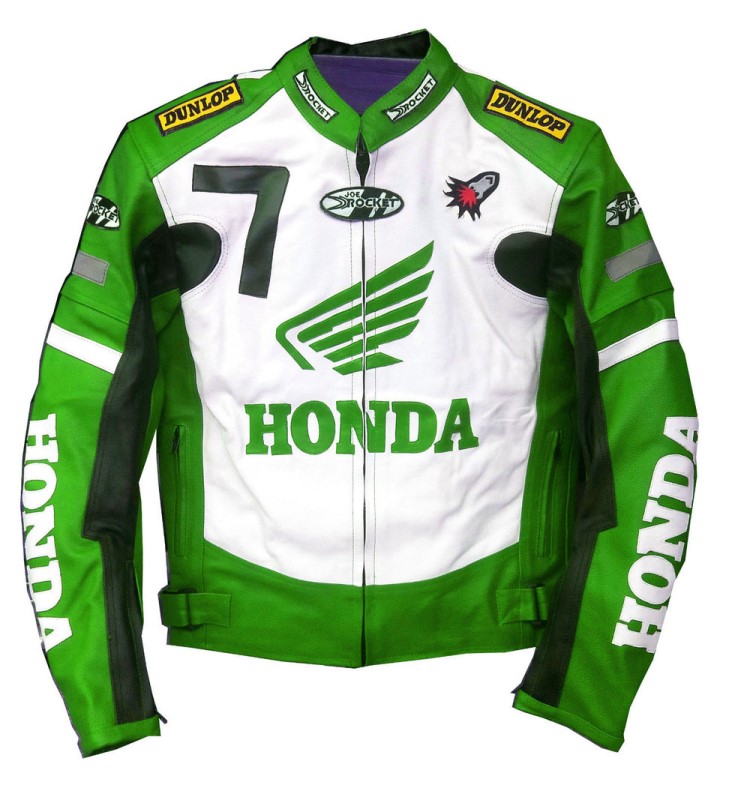 4-7 HONDA Motorbike Leather Jacket BMJ2935
