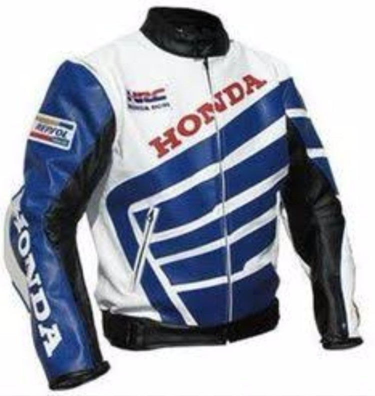 5- HONDA Motorcycle Leather Jacket BMJ2940