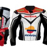 HONDA Repsol Motorcycle Leather Suit