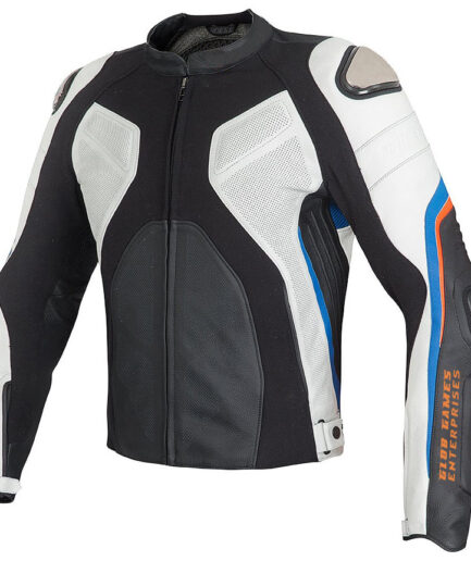 Motorcycle Jacket With Fresh Cowhide Leather