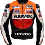 HONDA Repsol Motorcycle Leather Jacket BMJ2949