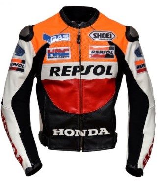 HONDA Repsol Motorcycle Leather Jacket BMJ2949