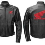 HONDA Motorcycle Sport Leather Jacket BMJ2954