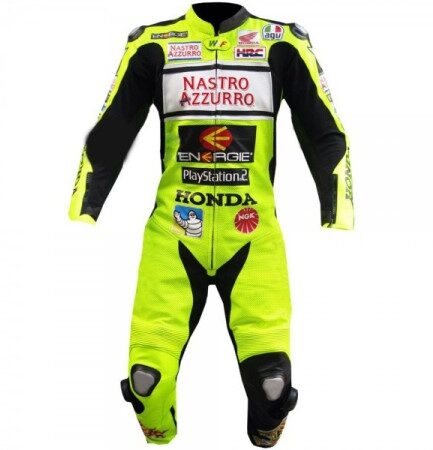 HONDA Motorcycle Racing Leather Suit BSM 2973