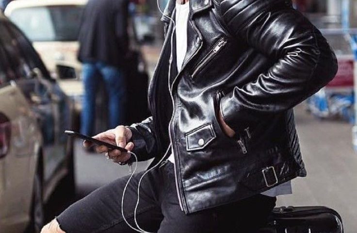 Timeless Leather Jacket Style
