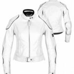 Ladies Motorcycle Racing Leather Jacket