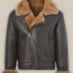 Men B3 Bomber Shearling Jacket