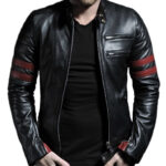 Astana Motorbike Leather Jacket