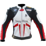 BMW Motorbike Racing Leather Jacket (Red Blood)