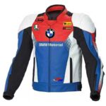 BMW Motorrad By GSXR Motorcycle Black Leather Racing Jacket