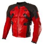 Deadpool Motorbike Leather Jacket
