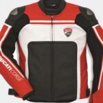Ducati Motorcycle Leather Racing Jacket