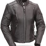 Fitzberg Ladies Motorbike Leather Jacket