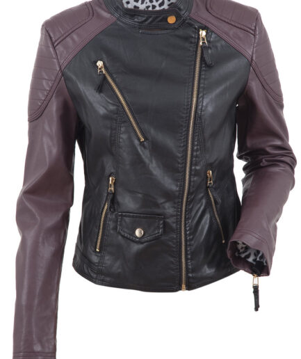 Florence Ladies Motorbike Leather Jacket