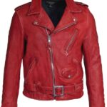 Hand Vintaged Cowhide Perfecto Jacket