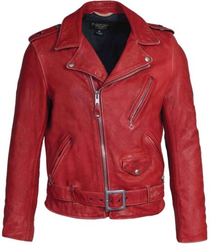 Hand Vintaged Cowhide Perfecto Jacket