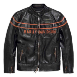 Harley Davidson Motorcycle Double Ton Slim Fit Leather Jacket