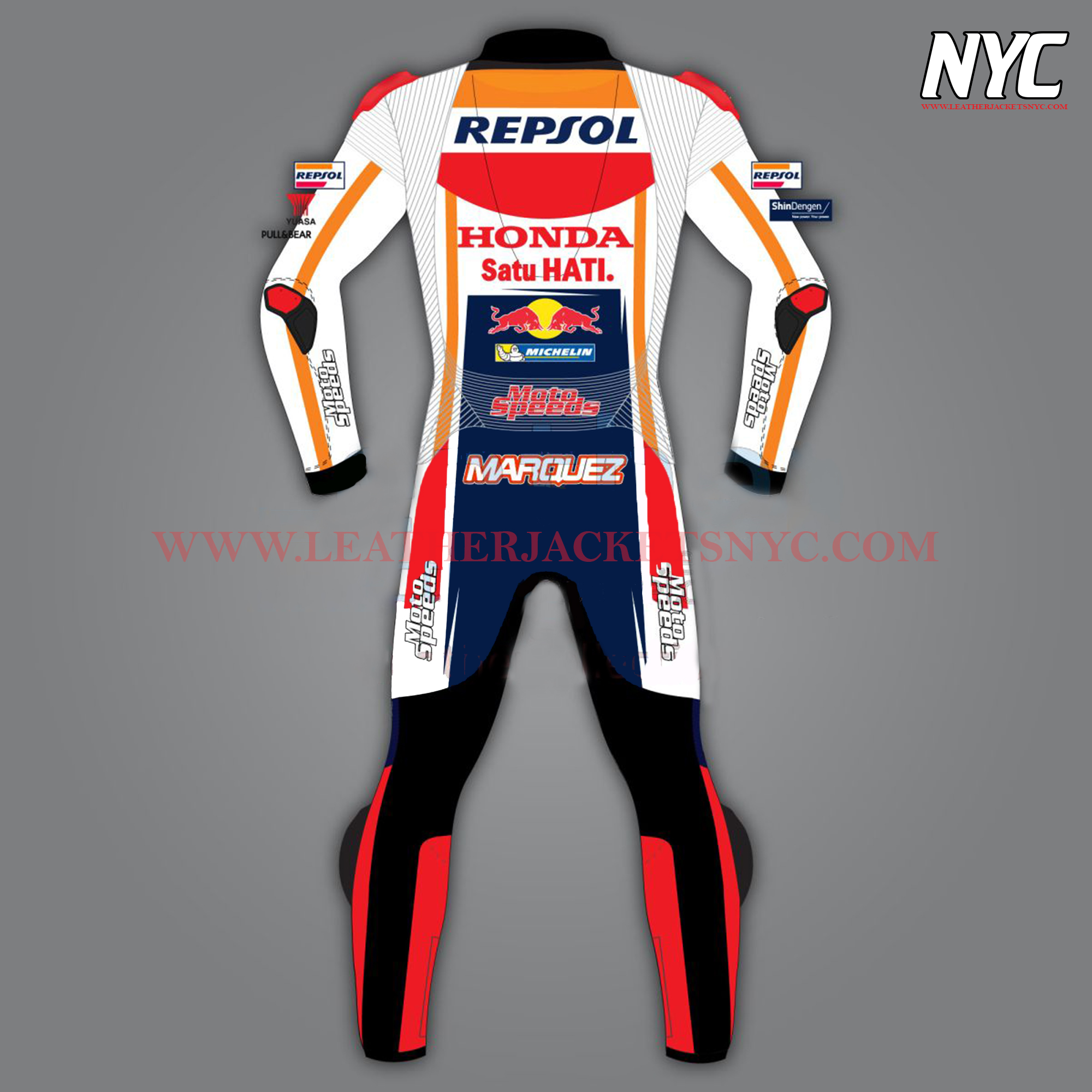 Honda Motorcycle Leather Marc Marquez MotoGP Suit 2022