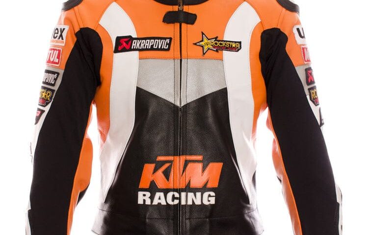KTM MotoGP Motorcycle Racing Leather Jacket