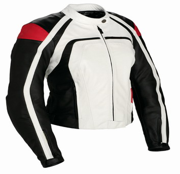 Ladies Motorbike Racing Leather Jacket