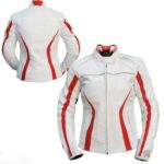 Ladies Motorbike Sport Leather Jacket